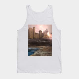 Medieval Castle Mountain Tank Top